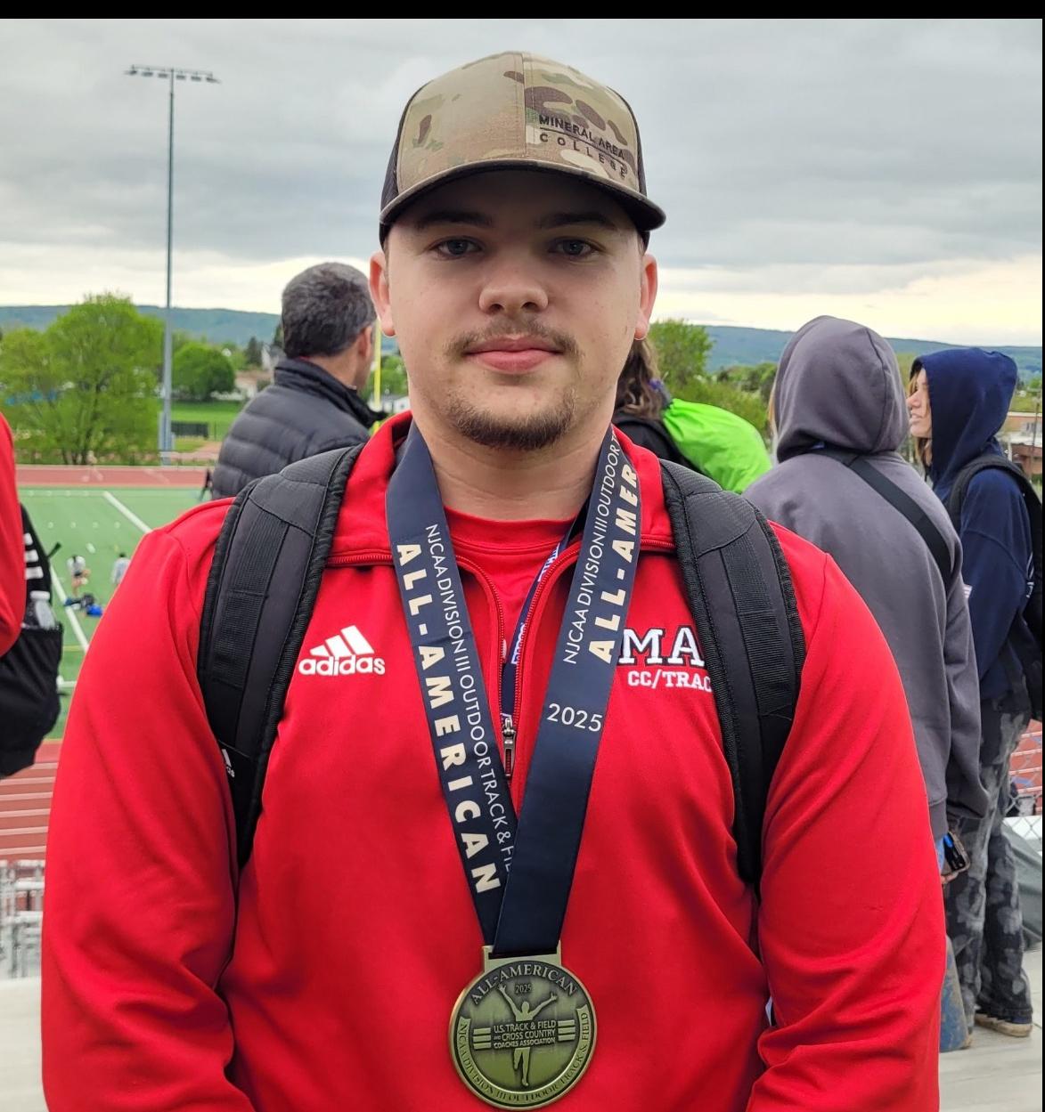 Men's T&F Takes 6th At NJCAA National Championship, Womble Wins Javelin